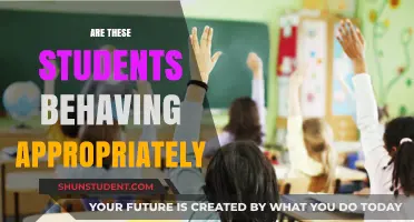 Classroom Conduct: Are These Students Behaving Appropriately?