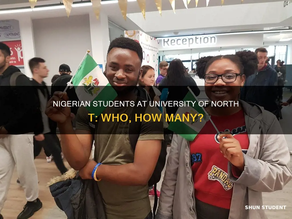 are they nigerian student in university of north t