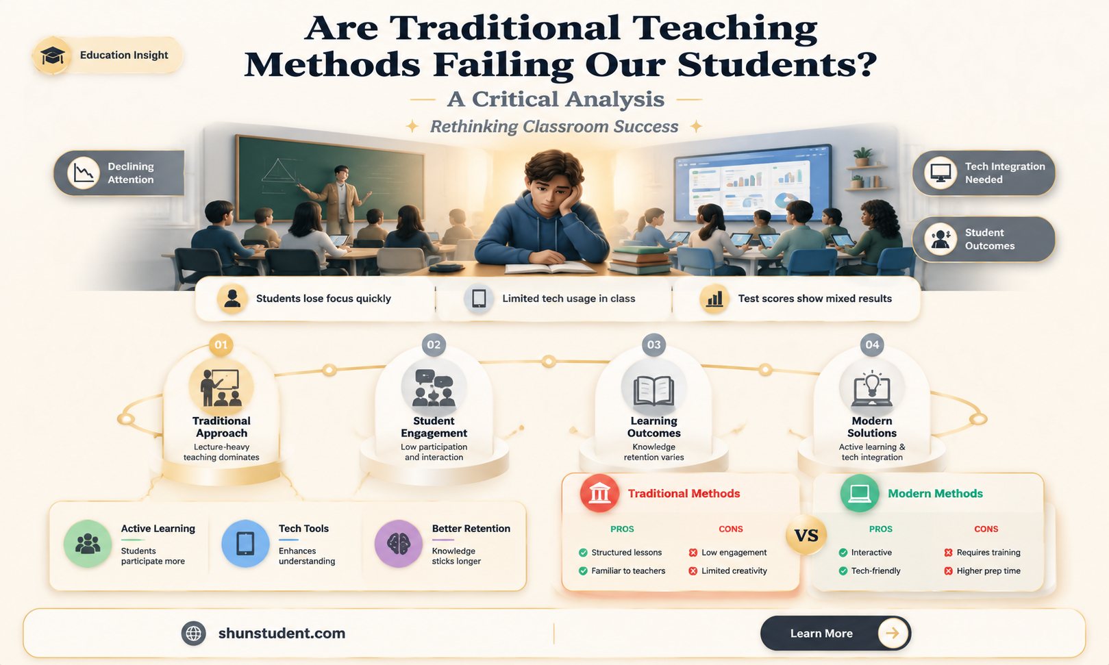 are traditional teaching methods failing our students