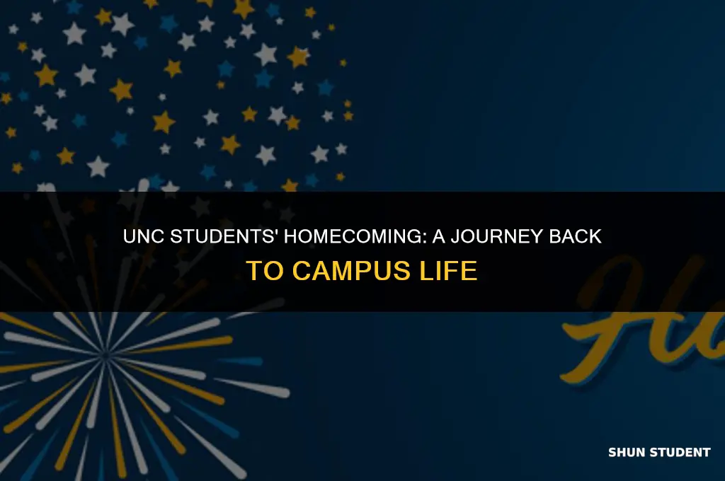 are unc students going home