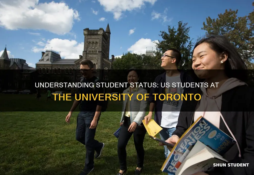 are united state students considered international at university of toronto