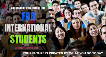 International Students in Finland: Free University Education?