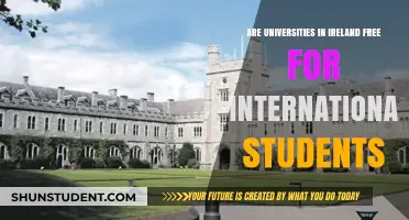 International Students: Free Irish University Education?