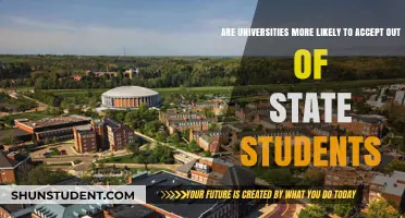 Out-of-State Students: Easier University Admissions?
