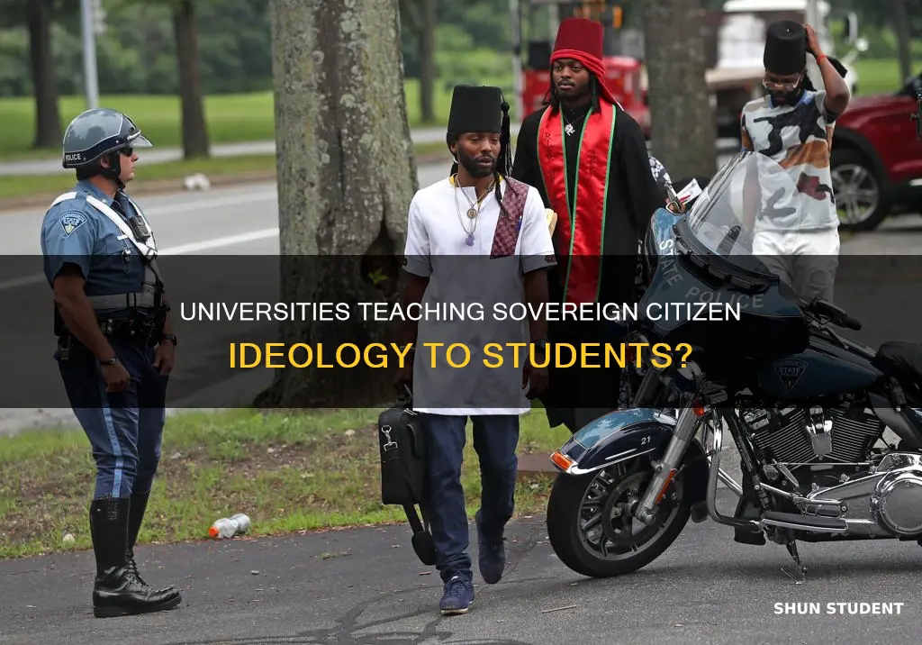 are universities teaching students they are sovereign citizens