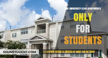 University Club Apartments: Student-Only Living?