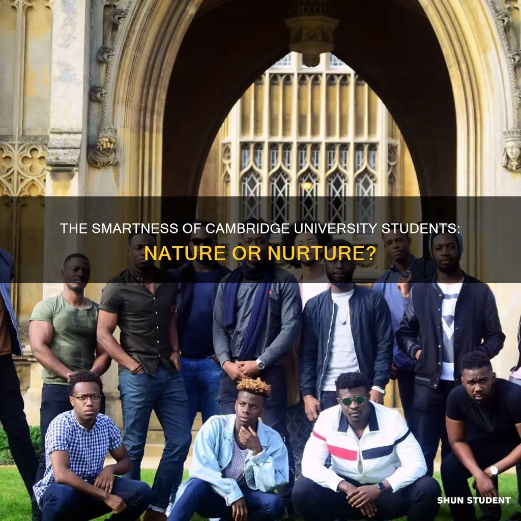 are university of cambridge students smart