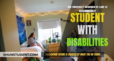 Universities' Legal Duty to Accommodate Students with Disabilities