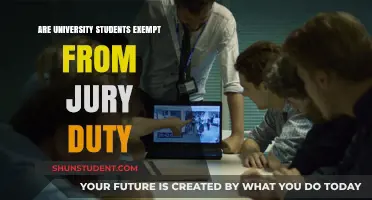 University Students and Jury Duty: Who's Exempt?