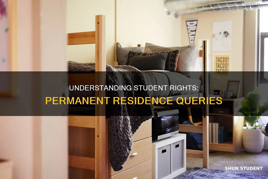 are university students permanent residents