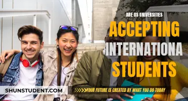 International Students: Welcome to US Universities or Not?