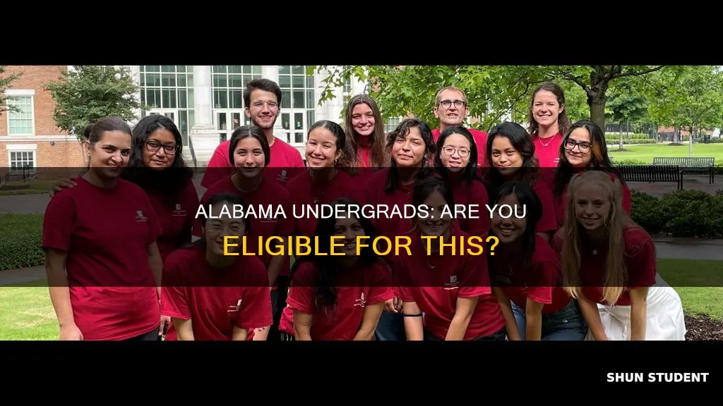 are you a currently enrolled university of alabama undergraduate student