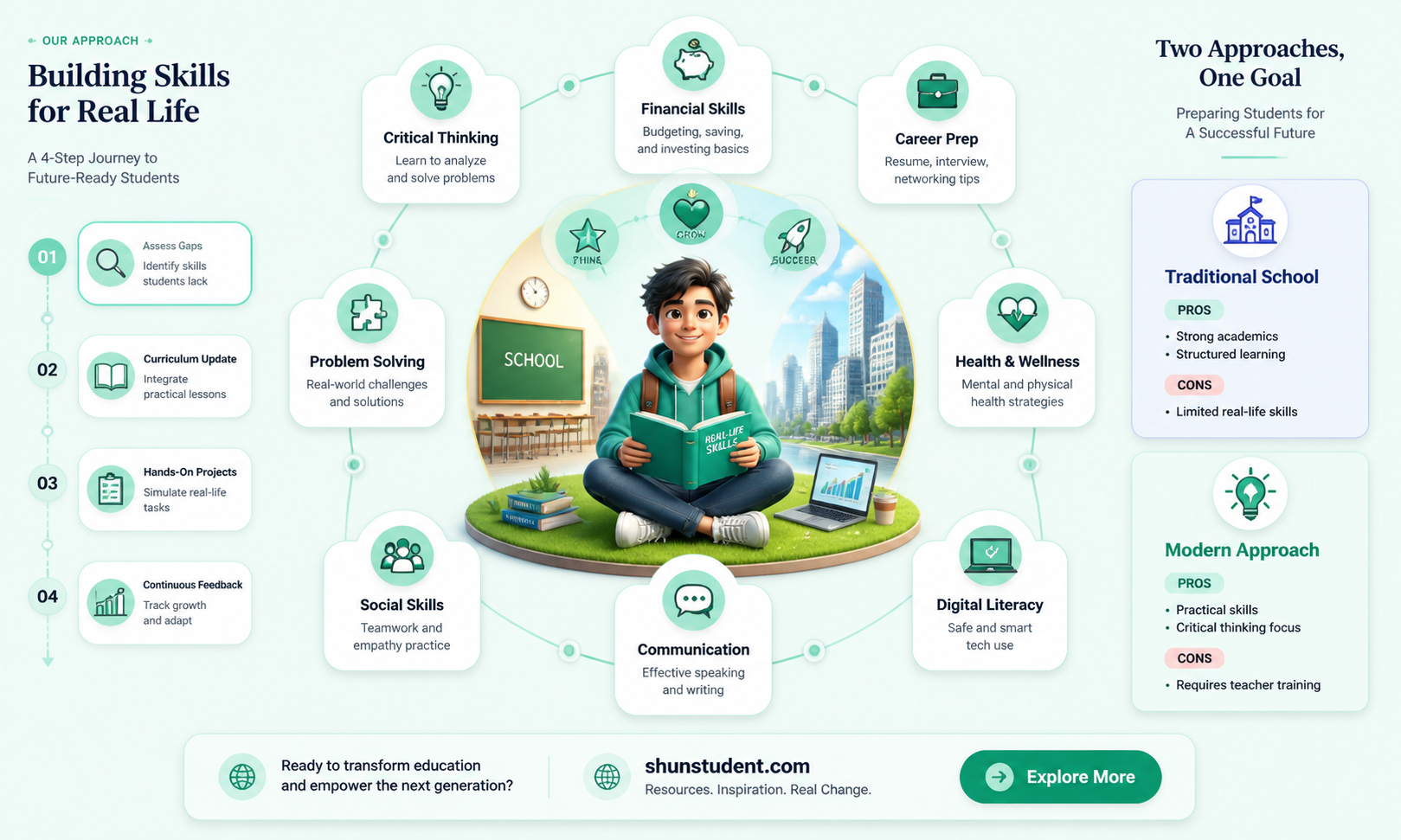 are schools preparing students for the real world