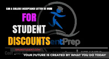 College Acceptance Letter: Unlocking Student Discounts Before Enrollment?