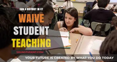 Can Connecticut Districts Waive Student Teaching Requirements? Exploring Options