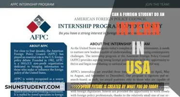 Foreign Students: Internship Opportunities in the USA