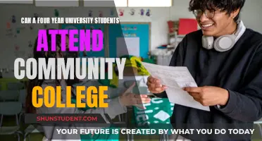 University Students: Benefits of Community College Classes