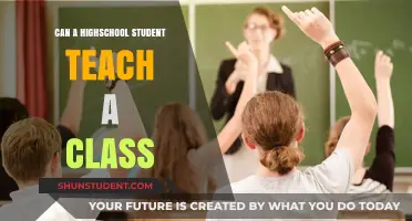 Empowering Young Minds: Can High School Students Teach a Class?