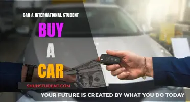 International Students: Can I Purchase a Car?