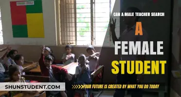 Male Teachers Searching Female Students: Legal, Ethical, and Practical Concerns