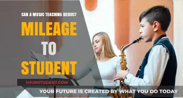 Music Teachers: Can You Deduct Mileage for Student Lessons?
