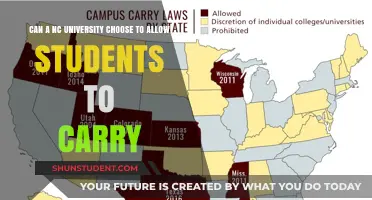 University Gun Policy: North Carolina's Student Choice