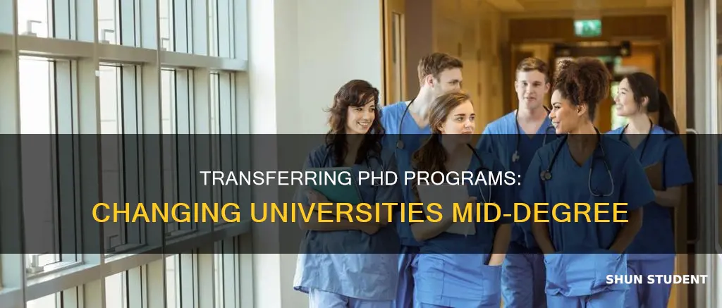 can a phd student transfer to another university