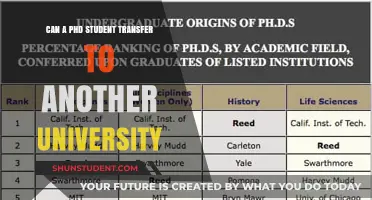 Transferring PhD Programs: Changing Universities Mid-Degree