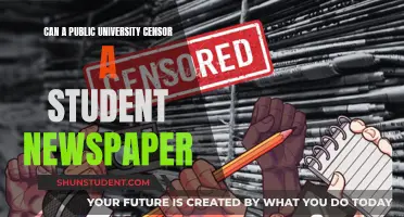 Student Press Freedom: Can Public Universities Censor Campus Newspapers?