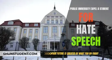 Can Public Universities Expel for Hate Speech?