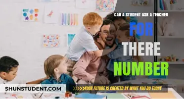 Should Students Request Teachers' Phone Numbers? Exploring Boundaries and Ethics