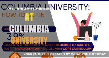 Switching Majors: Flexibility at Columbia University