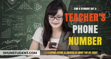 Should Students Have Access to Their Teacher's Phone Number?