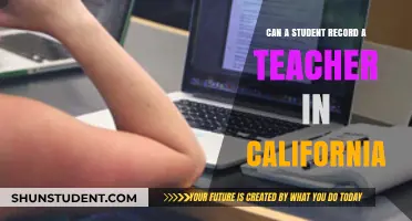 Recording Teachers in California: Legal Rights for Students Explained