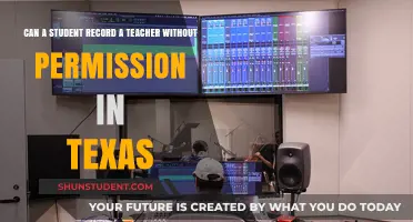 Recording Teachers Without Consent: Legal Boundaries for Texas Students