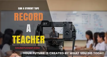 Can Students Legally Tape Record Teachers in the Classroom?
