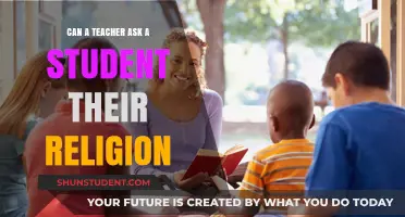 Can Teachers Inquire About Students' Religious Beliefs? Exploring Boundaries