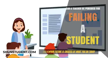 Can Teachers Face Consequences for Failing Students? Exploring Accountability