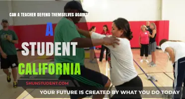 California Teachers' Self-Defense Rights: Legal Boundaries in Student Conflicts