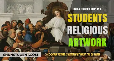 Religious Artwork in Schools: Can Teachers Display Student Creations?