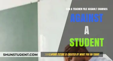 Can Teachers File Assault Charges Against Students? Legal Insights