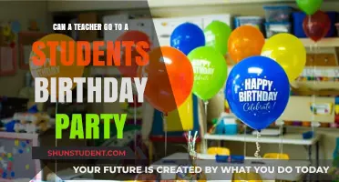 Teachers at Student Birthday Parties: Appropriate or Overstepping Boundaries?