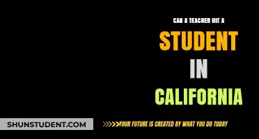 Can Teachers Legally Hit Students in California? Exploring the Law
