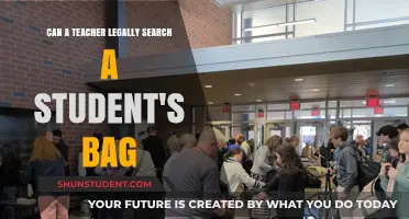 Can Teachers Legally Search Student Bags? Understanding School Policies