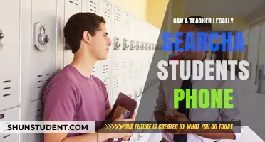 Can Teachers Legally Search Students' Phones? Legal Boundaries Explained