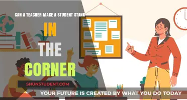 Can Teachers Use Standing in the Corner as Discipline?