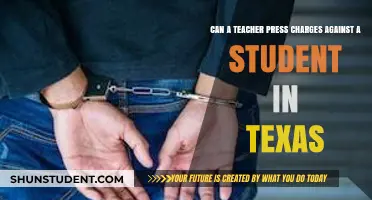 Can Texas Teachers Press Charges Against Students? Legal Insights