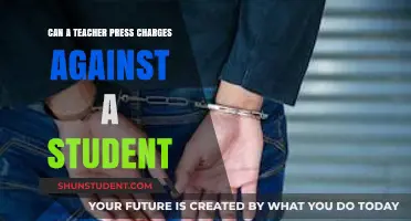 Can Teachers Legally Press Charges Against Students? Understanding the Limits