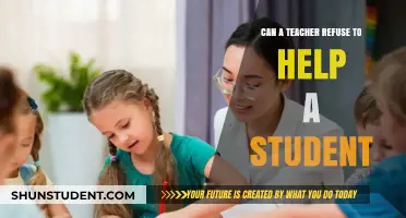 Can Teachers Legally Refuse to Assist Struggling Students?