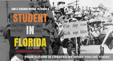 Can Florida Teachers Legally Refuse to Teach Certain Students?